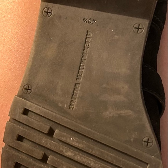 EUC Alexander Wang Suede Moto Boot - Picture 2 of 3